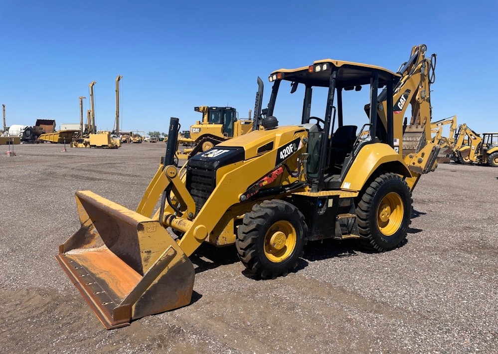 2019 Caterpillar 420F2 4x4 Backhoe Wheel Loader Tractor E-Stick Diesel