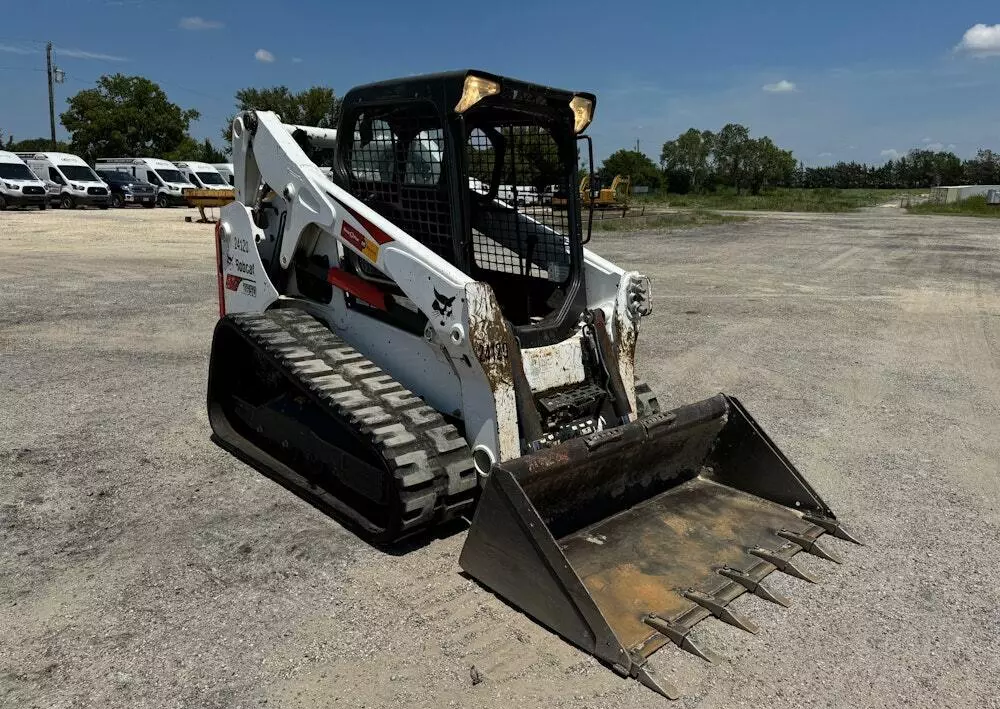 2019 Bobcat T650 Skid Steer Track Loader Crawler Aux Hyd 66 Bucket