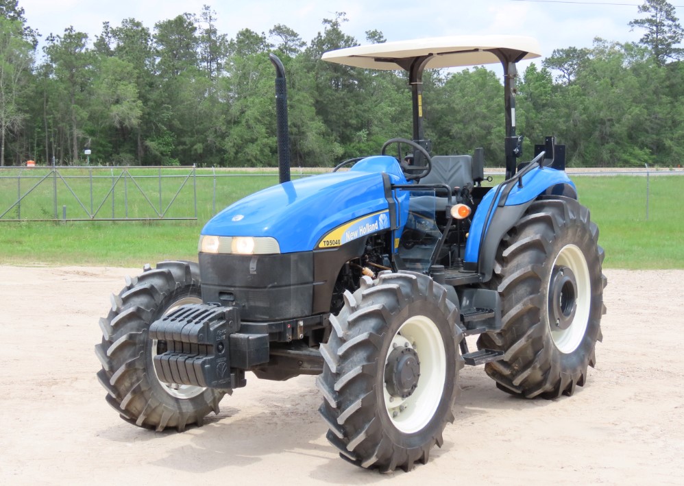 2013 New Holland TD5040 88hp 4WD Diesel Utility Ag Tractor PTO 3PT